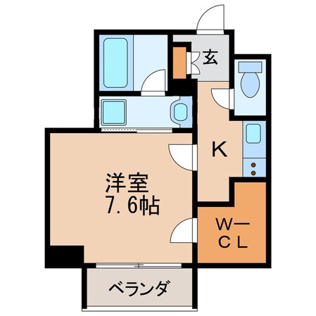 コンフォート新栄の物件間取画像